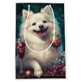 アメリカのエスキモー新年 ミディアムペーパーバッグ (正面)