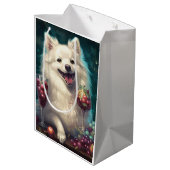 アメリカのエスキモー新年 ミディアムペーパーバッグ (裏面アングル)