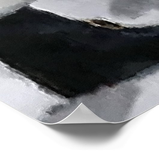 アメリカのエスキモー犬のクリスマス ポスター (角)