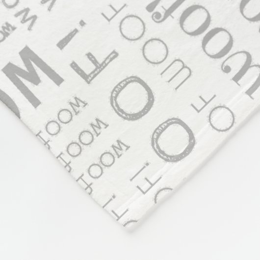 アメリカのエスキモー犬の名前クリスマスホリデー フリースブランケット (角)