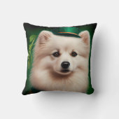 アメリカのエスキモー犬サンパトリックのデイドレス クッション (裏面)