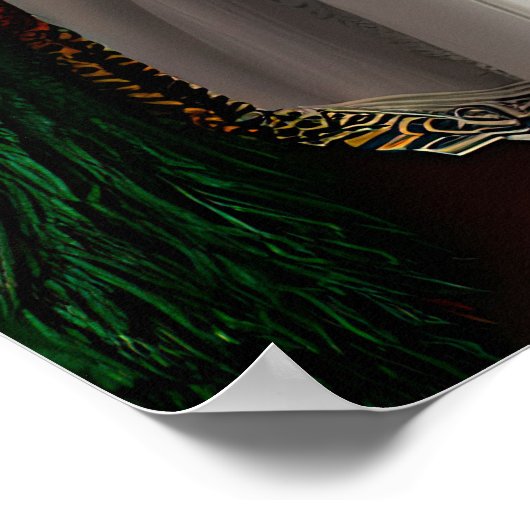 アメリカのエスキモー犬サンパトリックのデイドレス ポスター (角)