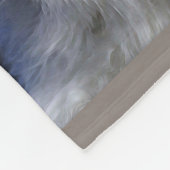 アメリカのエスキモー語 フリースブランケット (角)