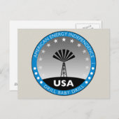 アメリカのエネルギー独立 ポストカード (正面/裏面)