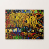 アメリカのオオカミの写真美しいパズルおもしろい ジグソーパズル (横)