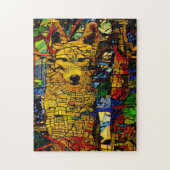 アメリカのオオカミの写真美しいパズルおもしろい ジグソーパズル (縦)