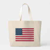 アメリカのオオカミ ラージトートバッグ (裏面)
