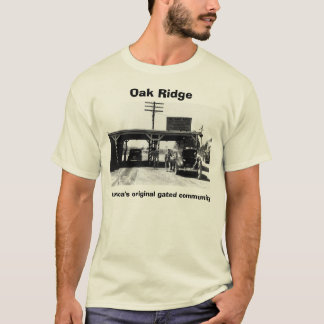 アメリカのオリジナルゲーテッドコミュニティOak Ridge Tシャツ