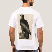 アメリカのオードボンの鳥からワシントンの鳥 Tシャツ (裏面)