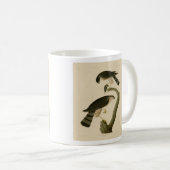 アメリカのオードボンの鳥から生まれた鋭い鷹 コーヒーマグカップ (正面右)