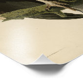 アメリカのオードボンの鳥が生む七面鳥 フォトプリント (角)