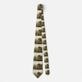アメリカのオードボンの鳥の森 ネクタイ (正面)