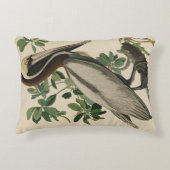 アメリカのオードボンの鳥の茶色のペリカン アクセントクッション (正面)