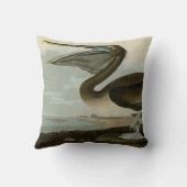 アメリカのオードボンの鳥の茶色のペリカン クッション (裏面)