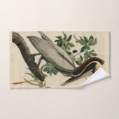 アメリカのオードボンの鳥の茶色のペリカン バスタオルセット (ハンドタオル)