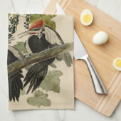 アメリカのオードボンバード産のキツネザル キッチンタオル (四つ折り)