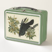 アメリカのオードボン・バード出身のレイヴン メタルランチボックス (正面)