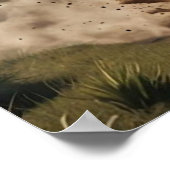 アメリカのカウボーイが牛に乗る ポスター (角)