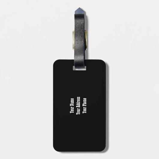 アメリカのカウボーイズの馬と操縦 ラゲッジタグ (裏面縦)