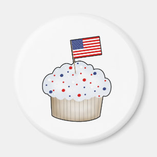 アメリカのカップケーキ マグネット