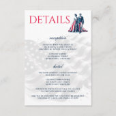 アメリカのカップル エンクロージャーカード (正面)