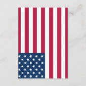 アメリカのカップル エンクロージャーカード (裏面)