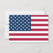 アメリカのカップル 出欠カード (裏面)