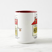 アメリカのカフェテリア素晴らしのホローアハウス マグカップ (中央)