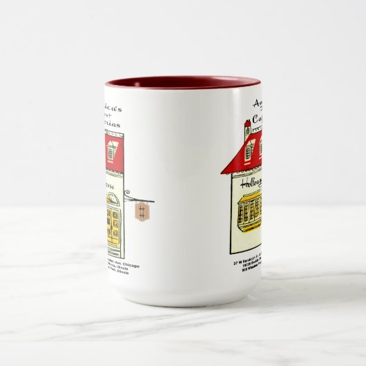 アメリカのカフェテリア素晴らしのホローアハウス マグカップ (中央)