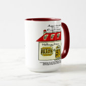 アメリカのカフェテリア素晴らしのホローアハウス マグカップ (正面右)