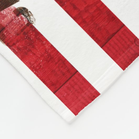 アメリカのカリフォルニアの旗|の木及びPaintstrokes フリースブランケット (角)