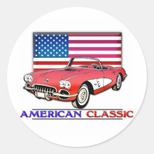 アメリカのクラシックな筋肉 ラウンドシール