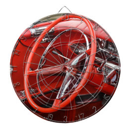 アメリカのクラシックな車 ダーツボード