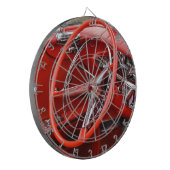 アメリカのクラシックな車 ダーツボード (正面左)