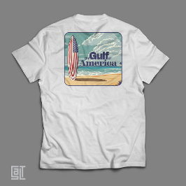 アメリカのクラシックサーファーのハングテンビバーズ Tシャツ