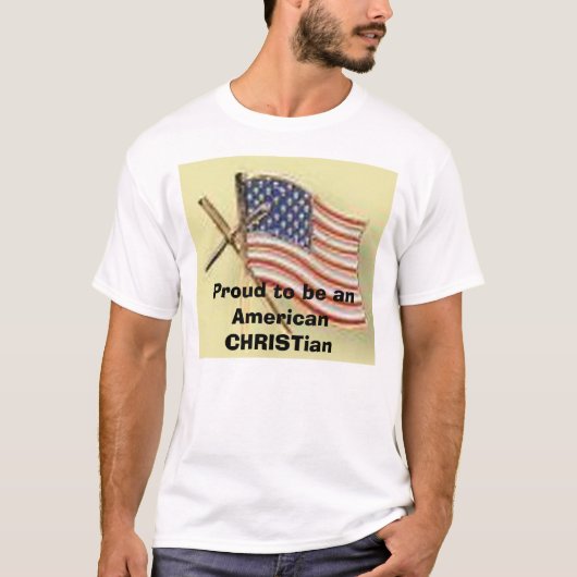 アメリカのクリスチャン Tシャツ (正面)