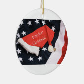 アメリカのクリスマス装飾品 セラミックオーナメント (右)