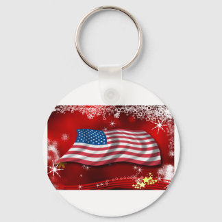 アメリカのクリスマス キーホルダー