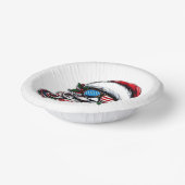 アメリカのクリスマス・サンタ ペーパーボウル (傾斜あり)