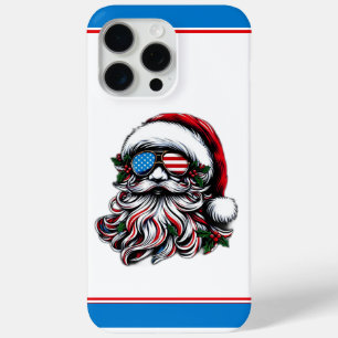 アメリカのクリスマス・サンタ iPhone 15 PRO MAXケース