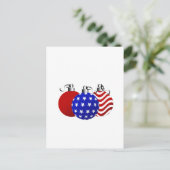 アメリカのクリスマス シーズンポストカード (スタンド正面)