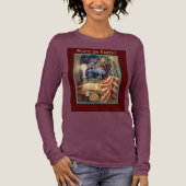 アメリカのクリスマス トライブレンドTシャツ (正面)