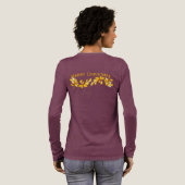 アメリカのクリスマス トライブレンドTシャツ (背面全体)