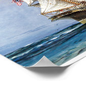 アメリカのクリッパー・ソブリン・オブ・ザ・シー ポスター (角)