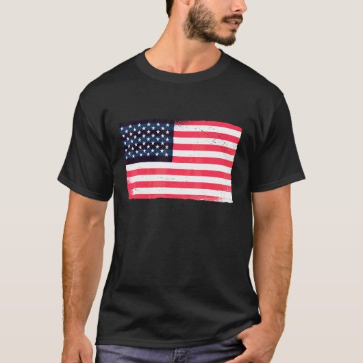 アメリカのグラフィック独立記念日1 Tシャツ (正面)