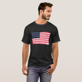 アメリカのグラフィック独立記念日1 Tシャツ (正面フル)