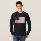 アメリカのグラフィック独立記念日1 Tシャツ (正面フル)