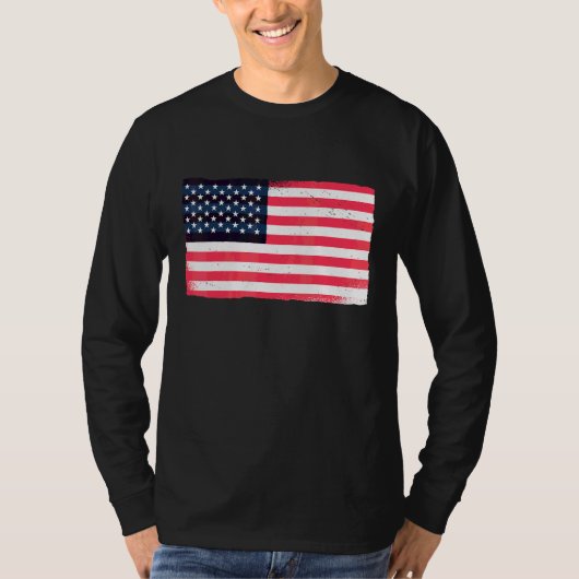 アメリカのグラフィック独立記念日1 Tシャツ (正面)