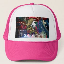 アメリカのグラフィッティ戦士ユニコーンパーソナライズされた キャップ