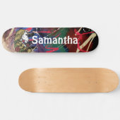 アメリカのグラフィティ・ウォリアー・ユニコーン スケートボード (横)